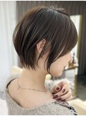ショートボブ30代40代50代似合わせナチュラル小顔【倉田】