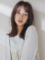 エトル バイ コムマティス 恵比寿駅前店(etre by comme Matisse)&nbsp;小顔カット×透明感カラー[恵比寿駅/髪質改善/オリーブグレー]