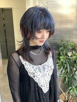 ゴウトゥデイシェアサロン 町田店(GO TODAY SHAiRE SALON)&nbsp;デザインカラーブルー♪