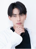 ハバナ 渋谷(HAVANA)&nbsp;【ナチュラルセンターパート】メンズヘア/ニュアンスパーマ