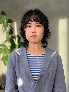 テトヘアー(teto hair) パーマスタイル　レイヤーカット　ウルフカット　ウルフパーマ