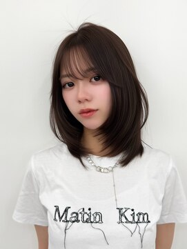 アマトウキョウスマートサロン(AMA TOKYO×Smart Salon) くびれレイヤー/顔まわりカット/レイヤーカット/小顔ヘア