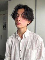 ラル 水戸県道50号店(Lalu.)&nbsp;MEN’S/リバースセンターパート/ニュアンスパーマ/水戸