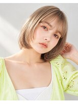 ニド(Nido.)&nbsp;透明感ベージュ×ナチュラルボブ