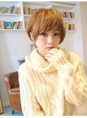 ☆ricco外国人の子供風耳掛け小顔ショート☆