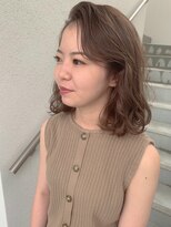 ステイシー(STACY)&nbsp;STACY 無造作カール×大人ボブ×ベージュカラー