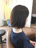 モンキーポッド(Monkeypod)&nbsp;【Monkeypod】お客様SNAP♪毛先まで自然な縮毛矯正ボブ☆