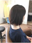 【Monkeypod】お客様SNAP♪毛先まで自然な縮毛矯正ボブ☆