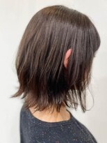 ミーティア バイ クアトロ(Meteor By QUATRO)&nbsp;切りっぱなしボブ×暗髪カラー