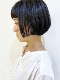 モリオ フロム ロンドン 成増店 【morio成増／ムラマツ】小顔スリークショート　インナーカラー