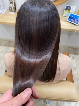 シエロヘアー(Cielo hair)の写真/【より一層美しくー。】心からおしゃれを楽しんでいただきたいから、ダメージレスにもこだわります！！