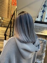 ラフ(LAFF)&nbsp;#黒髪#ボブルフ#ネビージュ#小顔#ワンレン