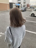 シェノン 奈良橿原店(CHAINON)&nbsp;グレージュカラーで柔らか透明感を！