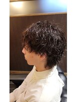 メンズアートヘアー ブーム(MEN'S ART HAIR BOOM) 波巻きウルフ