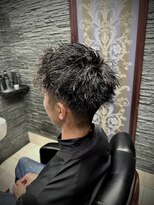 プレミアムバーバー 目黒店(PREMIUM BARBER produce by HIRO GINZA)&nbsp;ツイスパ×アップバング