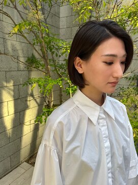 ヘームル(HEMEL) 前下がりショートボブ