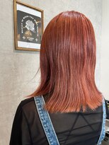 ヘアーワークス ボナ(HAIR WORKS bona.)&nbsp;似合わせカット×髪質改善ケア21【オレンジベージュ】