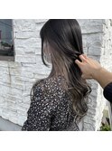 ダークグレー×インナーグレージュ【TELA HAIRユーカリが丘】