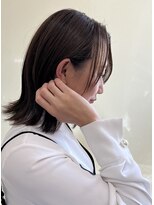 ヘアー カーム 武蔵小杉店(HAIR CALM)&nbsp;乾かすだけでまとまる『大人オシャレな切っぱなしボブ』