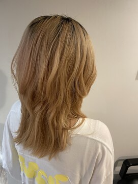 クロード モネ 吉祥寺店(Claude MONET) 〈江戸 桃海〉ウルフカット/ウルフ/ハイトーン/吉祥寺