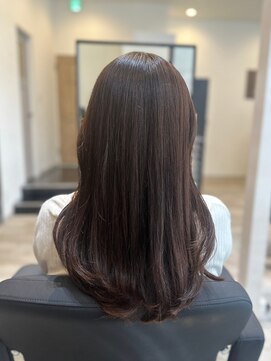 アトリエコア(Atelier Coa) 髪質改善トリートメントミルクティーベージュカラーくびれヘア