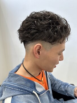 フォーディー(for D) Hair Salon for D ×　オールバックパーマ