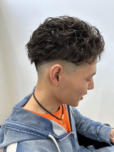 Hair Salon for D ×　オールバックパーマ