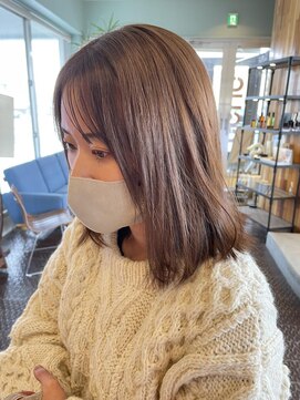 ヘアラウンジ アングゥ(hair lounge ungu) ラテグレージュ