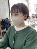 ワイドバングショート