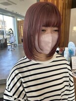 ヘアラウンジ アングゥ(hair lounge ungu)&nbsp;ピンクパープルカラー