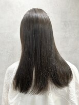 ルノン フィージュ(LUNON fieju)&nbsp;オリーブグレージュ/ブリーチなし/髪質改善/艶カラー