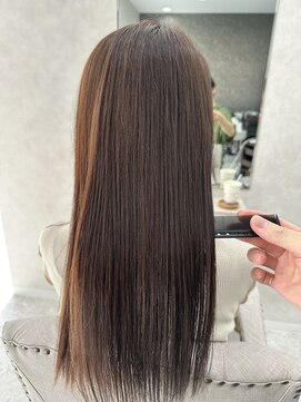 ロエン 西岡崎店(ROEN) 髪質改善トリートメント/ナチュラルブラウンカラー