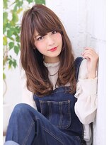 ヘアーズ ベリー 蒲生店(hairs BERRY)&nbsp;ラフウェーブロング_簡単アレンジ無造作カール