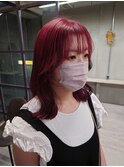 #PINQ　#レイヤーカット　#ピンク
