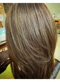 大人ロング【髪質改善カット】【マシュールカット】【オリーブ】