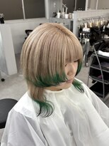 シェイロ(Cielro)&nbsp;【裾グリーン×ブラックカラー】SAKI