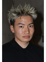 ヘアカロン 熊本本店(Hair CALON)&nbsp;スパイキーショートベリショブリーチ熊本下通