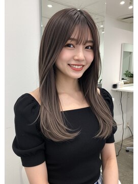 グルグル 下総中山店(GULGUL) ロング/顔周り/レイヤーカット/ハイライト/下総中山