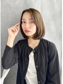 20代30代40代　重めカジュアル外国人透明感小顔ボブ＃983