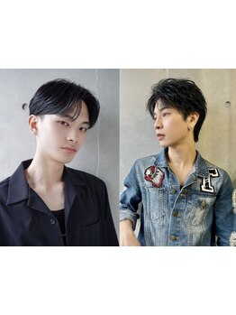 メンズのお客様多数！再現性◎メンズカットが得意なスタイリスト在籍★髪のお悩みもお気軽に相談を。