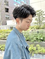 アメラボ 植田山店(Amelab)&nbsp;【リバースアップバングショート】黒髪　就活　ビジネス