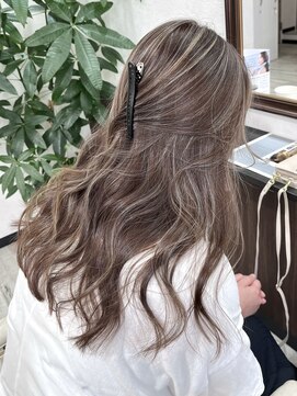 ベルヘアーデザイン 堺東(Belle hair Design) コントラストハイライト/外国人風/レイヤーカット/堺東