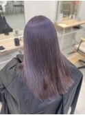 ブリーチ２回～ラベンダーカラー