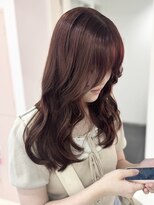 アール 横浜(R)&nbsp;【MAKI】ピンクベージュ/ブリーチ無しカラー/艶髪