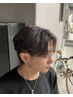 【メンズ限定】メンズカット＋パーマ＋眉毛カット ￥10000