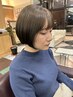 似合わせショートヘア＋高濃度TR￥8000【ショートヘア/トリートメント】