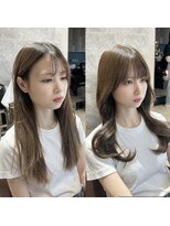 アンジュレーブ(AngeReve)&nbsp;前髪カット・顔周りカットで大変身★レイヤーカットお任せ下さい