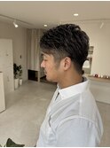 メッシュキャップハイライト×ホワイトベージュ