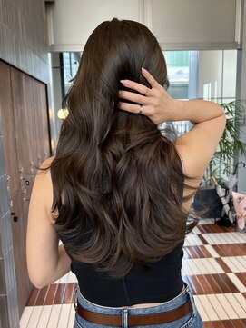 ノード(NODE) ロングレイヤー マロンブラウン