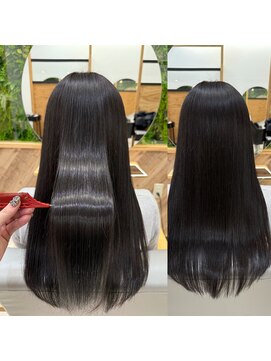 エヌ 北千住(N) 地毛風カラーに髪質改善トリートメント!